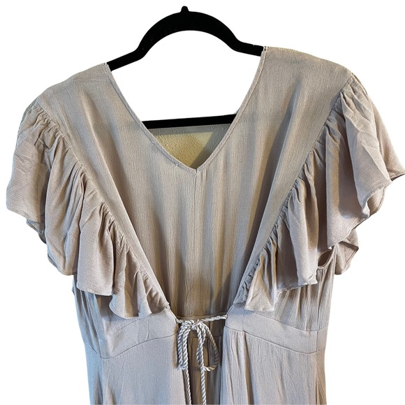 Baltic Born  Maxi flutter cap sleeve v-neck worn once  XXL - Picture 4 of 8